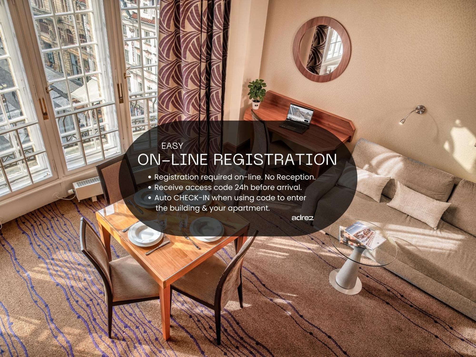 Crown Palace Apartments By Adrez Prague Bilik gambar